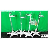GCX, Philips Polymount Lot of 4 Rolling Stands for GCX, Philips Polymount Lot of 4 Rolling Stands for