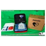 Philips HeartStart Portable Defibrillator Unit ( N Philips HeartStart Portable Defibrillator Unit ( N