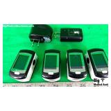 Contec CMS-50E Lot of 4 Wireless FingerTip Pulse O Contec CMS-50E Lot of 4 Wireless FingerTip Pulse O