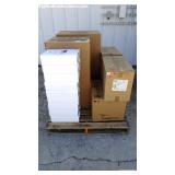 Pallet of Various Trays for Irrigation, C-Section, Pallet of Various Trays for Irrigation, C-Section,