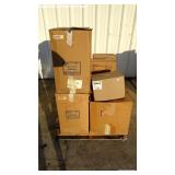 Pallet of Various Disposable Bedpans Pallet of Various Disposable Bedpans