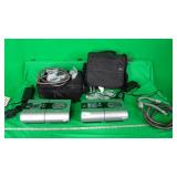 ResMed H5i, S9 Lot of 2 CPAP/Humidifiers with Carr