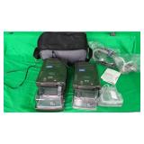 Respironics RemStar Pro 2 Lot of 2 CPAPs with 1 Ca