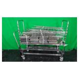 Steris Stainless Steel Autoclave Cart for Walk-in