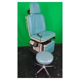 Midmark 411 Power Exam Chair w/ Stool