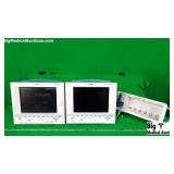 Philips V24C, V24CT, M1041A Lot of 2 Patient Monit Philips V24C, V24CT, M1041A Lot of 2 Patient Monit