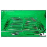 Zimmer 3676 Lot of Various Stainless Steel Bone Cu Zimmer 3676 Lot of Various Stainless Steel Bone Cu
