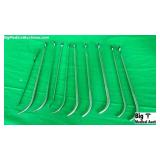 Jarit Various Sizes of Recurved Dilators (Business Jarit Various Sizes of Recurved Dilators (Business