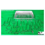 Stryker Pilling Instrument Tray of Various Forceps Stryker Pilling Instrument Tray of Various Forceps