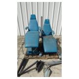 B.I Dental DDS Lot of 2 Power Dental Chairs with L B.I Dental DDS Lot of 2 Power Dental Chairs with L