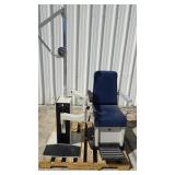 Power ENT Chair with Cleaning Station and Light (D