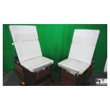 IE Industries 104 Lot of 2 Exam Tables.