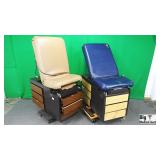 Hamilton E Series Lot of 2 Exam Tables.