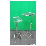 Lot of 2 Mayo Stand with Tray.