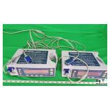 Nellcor OxiMax N-600x Lot of 2 Pulse Oximeters wit