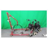 Lot of 2 Walkers and 1 Hydraulic Body Lift.