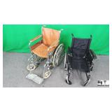 Invacare  Rolls, Breezy Lot of 2 Wheelchairs.