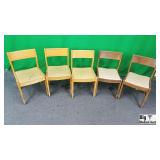 Lot of 5 Chairs.