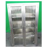 Large Stainless Steel Surgical Cabinet, 60x36x18