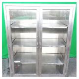 Large Stainless Steel Surgical Cabinet, 60x48x18