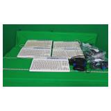 Olympus Evis Exera Lot of 5 Keyboards, Mouse and Olympus Evis Exera Lot of 5 Keyboards, Mouse and