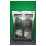 Blickman 7971 Cabinet with Double Glass Doors