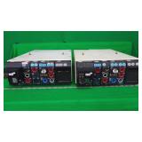 Datex Ohmeda F-CUB Lot of 2 Module Rack with Modul Datex Ohmeda F-CUB Lot of 2 Module Rack with Modul