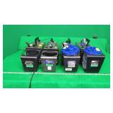 S-Scort JR 90032A Lot of 4 Portable Suction Units