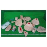 Lot of Various Practice Body Parts