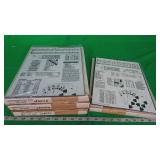 Lot of 4 Contemporary Near Point Eye Chart Lot of 4 Contemporary Near Point Eye Chart