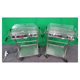 Scale-Tronix 4800 Lot of 2 Pediatric Scales on Car