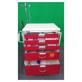 Armstrong Medical Pedi Cart with IV and Oxygen T Armstrong Medical Pedi Cart with IV and Oxygen T