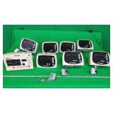 Nonin, Welch Allyn 9600, Propaq Lot of 8 Patient Nonin, Welch Allyn 9600, Propaq Lot of 8 Patient