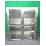 Cabinet with Double Glass Doors Cabinet with Double Glass Doors