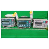 Baxter APII, Ipump Lot of 3 Infusion Pumps with Re