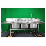 Advance Tabco Utility 741686Sink, 114' wide Advance Tabco Utility 741686Sink, 114' wide