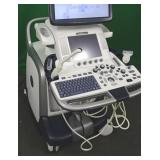 GE Logiq E9 Ultrasound Including C1-5 Wide Band Co