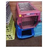 Plastic Pet Carriers and Crates Lot