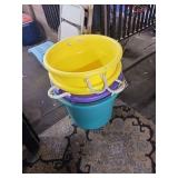 4 X BID Four Muck Tubs