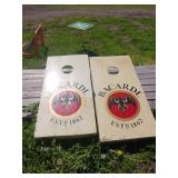 Bacardi-Themed Cornhole Boards