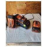 WEN 40V Max Lithium-ion Battery Set