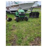 John Deere X475 62ï¿½ï¿½ï¿½ all wheel steer