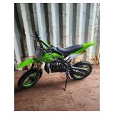 Green Mini Dirt Bike