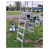 Metal Frame Pool Ladder