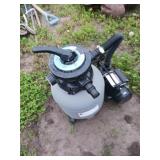 SplashPool Pump With Sand Filter