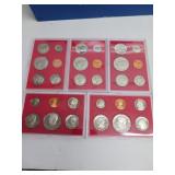 5X BID 1981 Proof Coin Sets