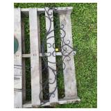 Black Wrought Iron Wall Decor
