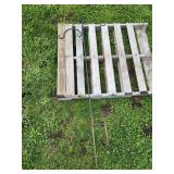 Metal Shepherds Hook Plant Hanger