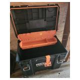 Ridgid Black Plastic Storage Box