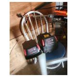 2xBID Milwaukee M18 RedLithium Batteries